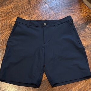 Men's Navy Performance Shorts - Classic Everyday Fit